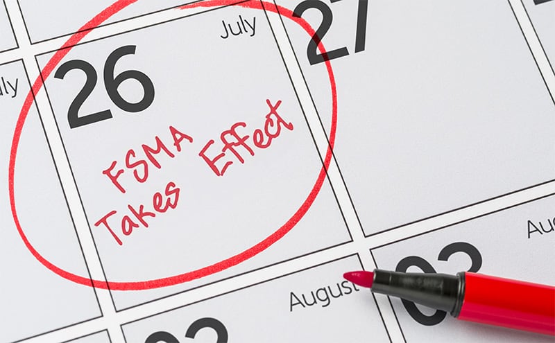 FSMA calendar showing July 26, 2028